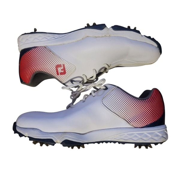 Footjoy Junior Youth Golf Shoes (45014)‎ Soft Spikes Size 4M - Picture 4 of 5